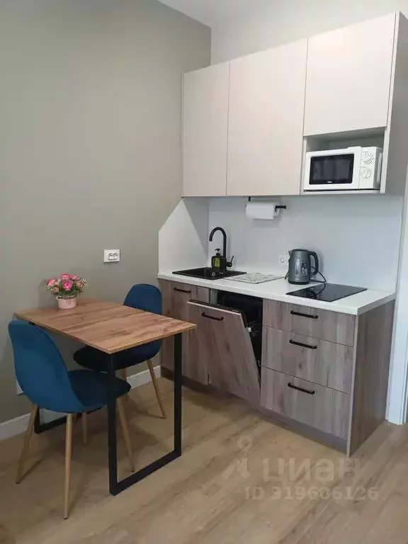 Студия Санкт-Петербург ул. Дыбенко, 3 (18.0 м) - Фото 2