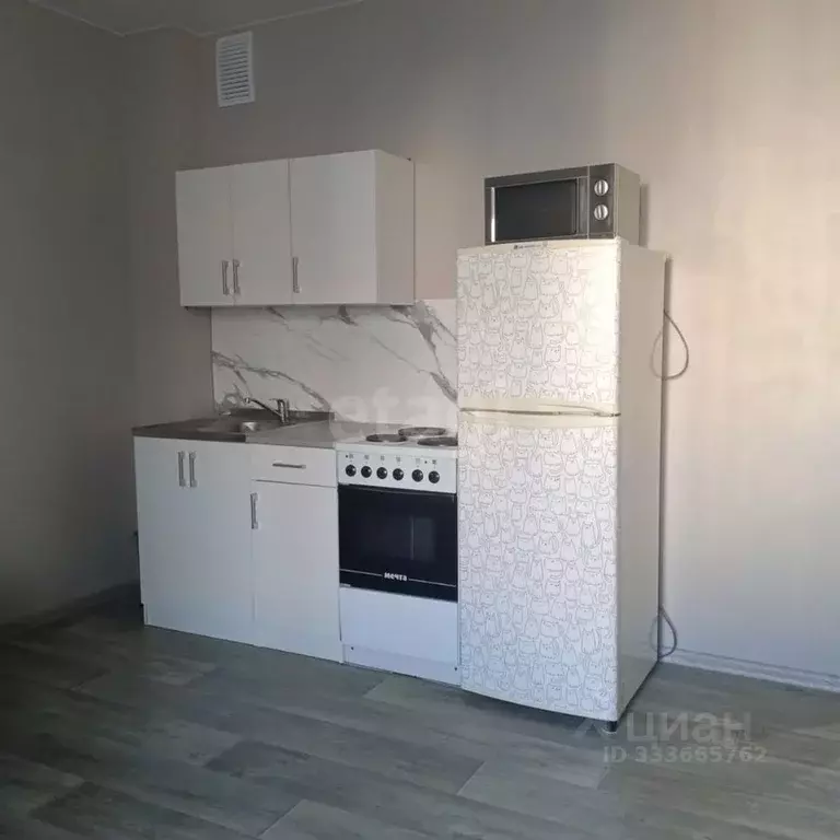 Студия Тюменская область, Тюмень ул. Валентины Трофимовой, 8 (31.0 м) - Фото 1