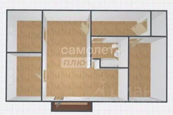 3-к кв. Приморский край, Находка Юбилейная ул., 8 (62.6 м) - Фото 1