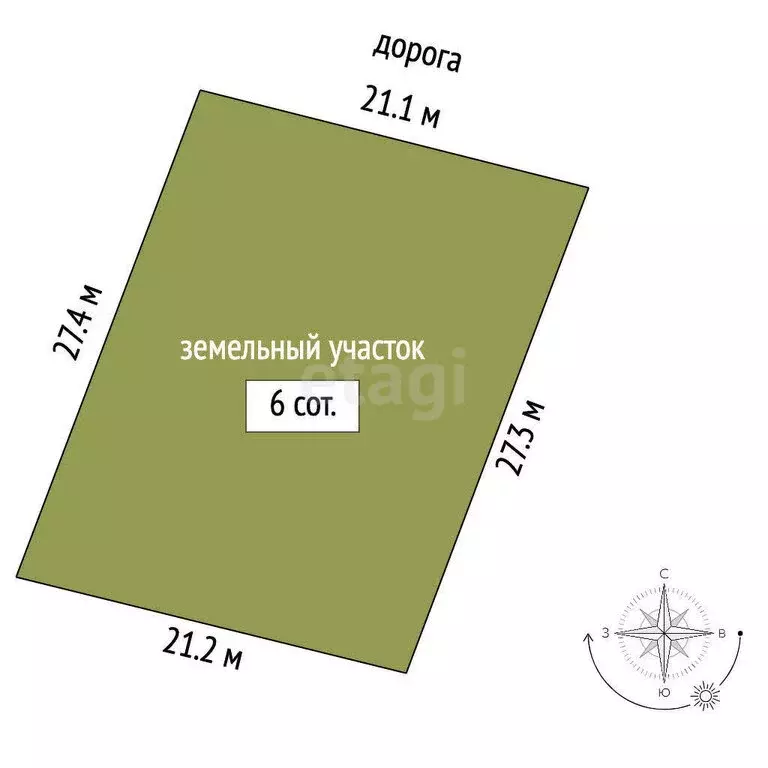 Участок в Мысовское сельское поселение, СНТ Лесовод, Кипарисовая улица ... - Фото 1