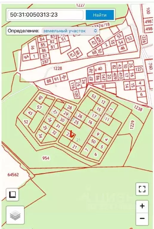 Участок в Московская область, Чехов муниципальный округ, д. Сенино  ... - Фото 1