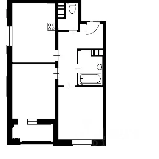 2-к кв. Иркутская область, Ангарск 89-й кв-л, 18 (55.3 м) - Фото 2