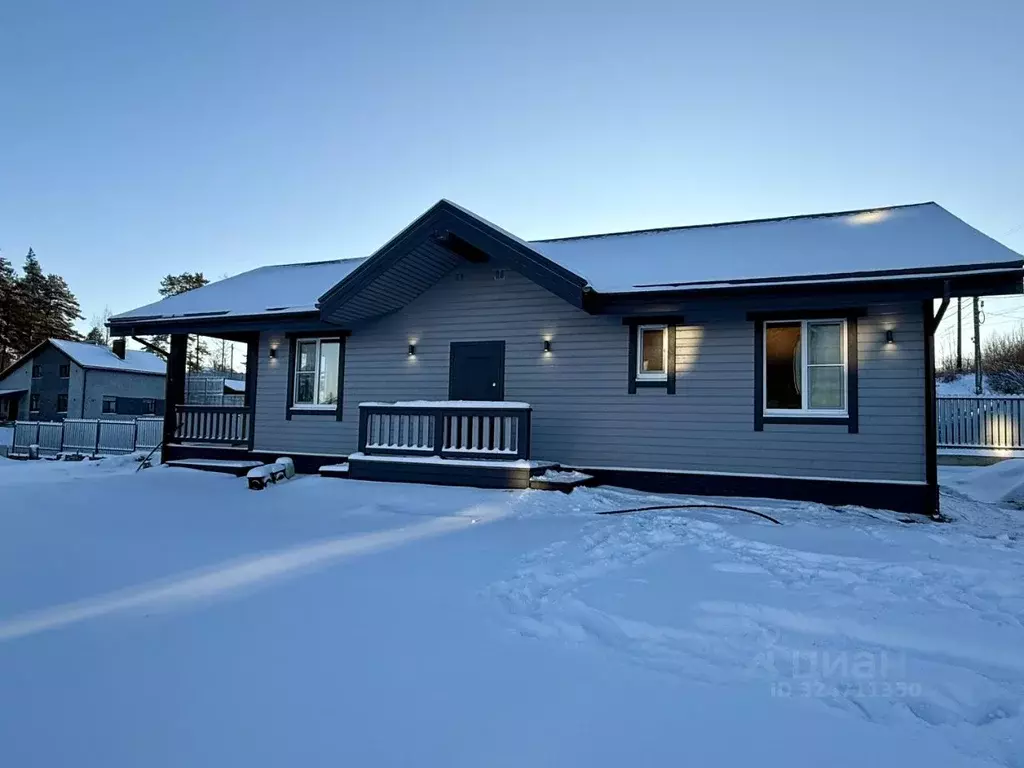 Дом в Ленинградская область, Выборгский район, Рощино пгт ул. Овражная ... - Фото 2