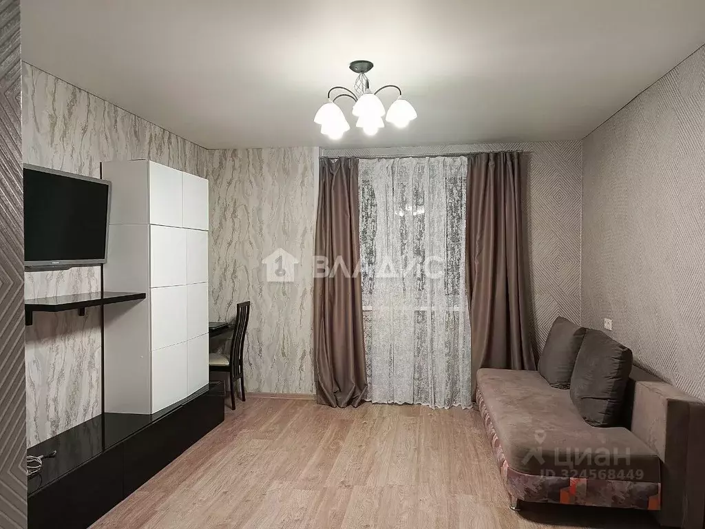 1-к кв. Владимирская область, Владимир ул. 3-я Кольцевая, 16 (42.4 м) - Фото 1