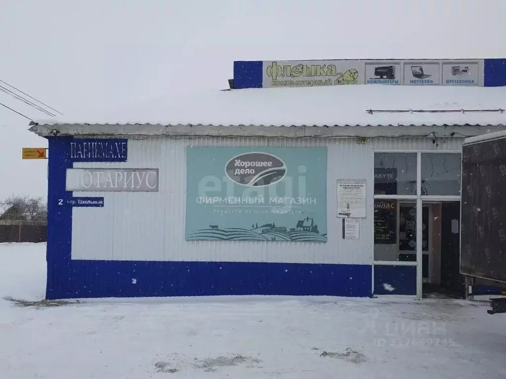 Помещение свободного назначения в Мордовия, Атяшево рп пер. Школьный, ... - Фото 1