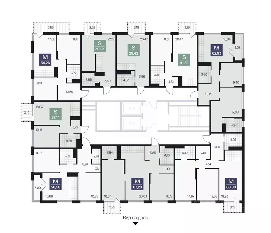 2-к кв. Волгоградская область, Волгоград просп. Имени В.И. Ленина, 59Г ... - Фото 2