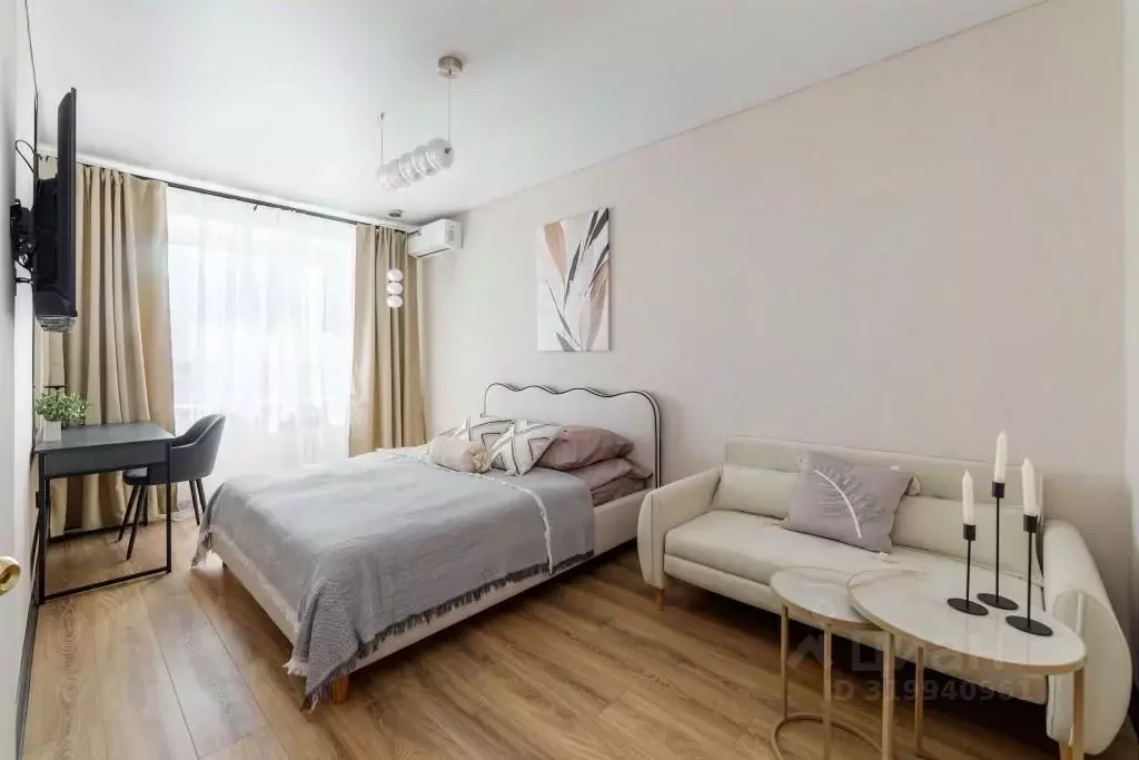 1-к кв. Тамбовская область, Тамбов Астраханская ул., 263 (36.0 м) - Фото 1