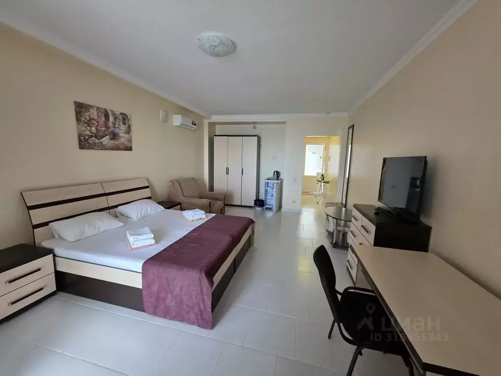 2-к кв. Крым, Ялта муниципальный округ, Ливадия пгт ул. Виноградная, ... - Фото 1