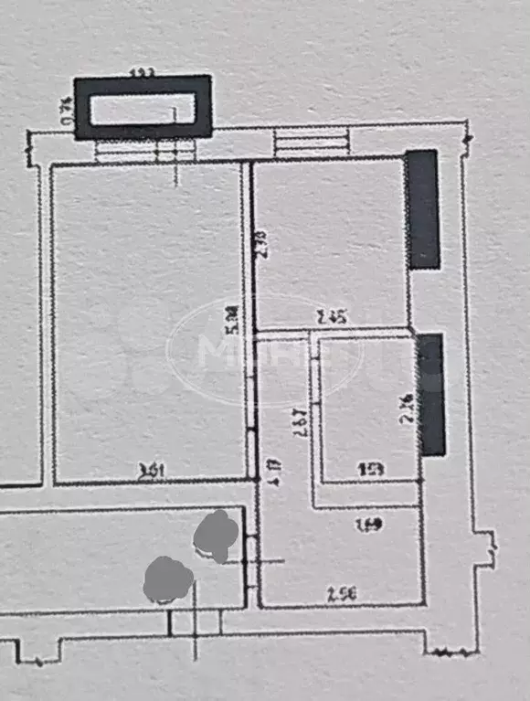 1-к. квартира, 32 м, 1/9 эт. - Фото 0