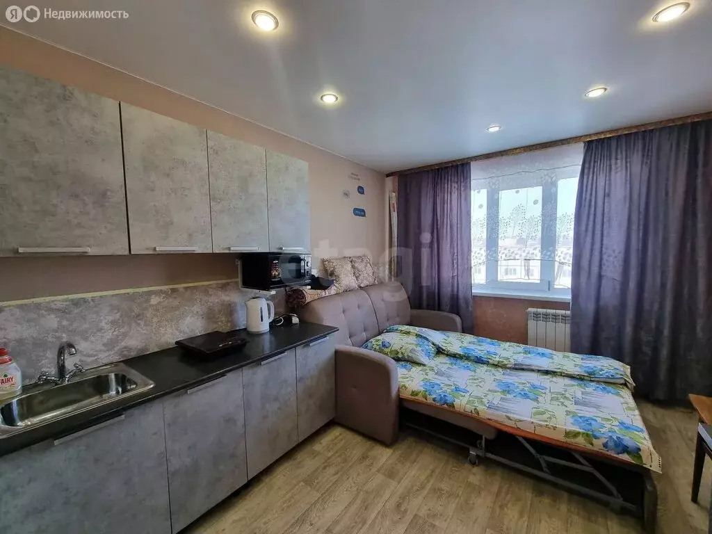 Квартира-студия: Норильск, Молодёжный проезд, 1 (16.5 м) - Фото 2