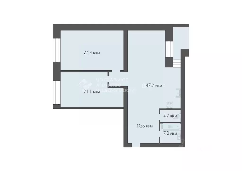 3-к кв. Рязанская область, Рязань ул. Свободы, 4 (114.5 м) - Фото 2