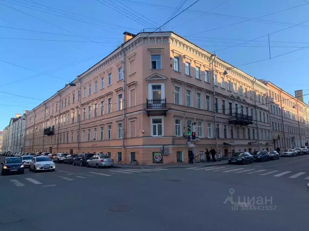 3-к кв. Санкт-Петербург Фонарный пер., 7 (90.0 м) - Фото 0