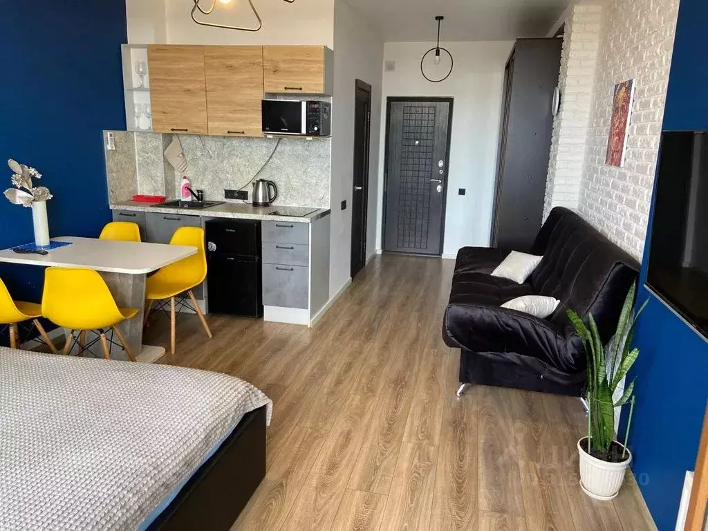 1-к кв. Севастополь проезд Рубежный, 28 (30.0 м) - Фото 1