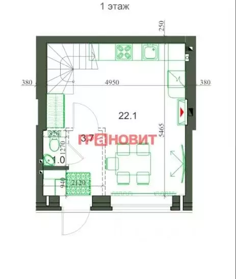 Таунхаус в Новосибирская область, Новосибирский район, Мичуринский ... - Фото 2