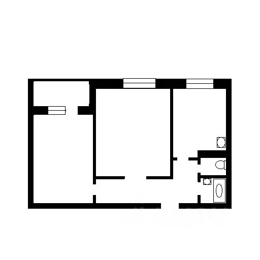 2-к кв. Москва Славянский бул., 9к6 (57.0 м) - Фото 2