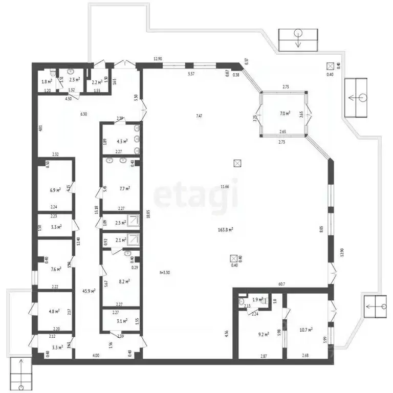 Помещение свободного назначения в Краснодарский край, Крымск Озерки ... - Фото 2