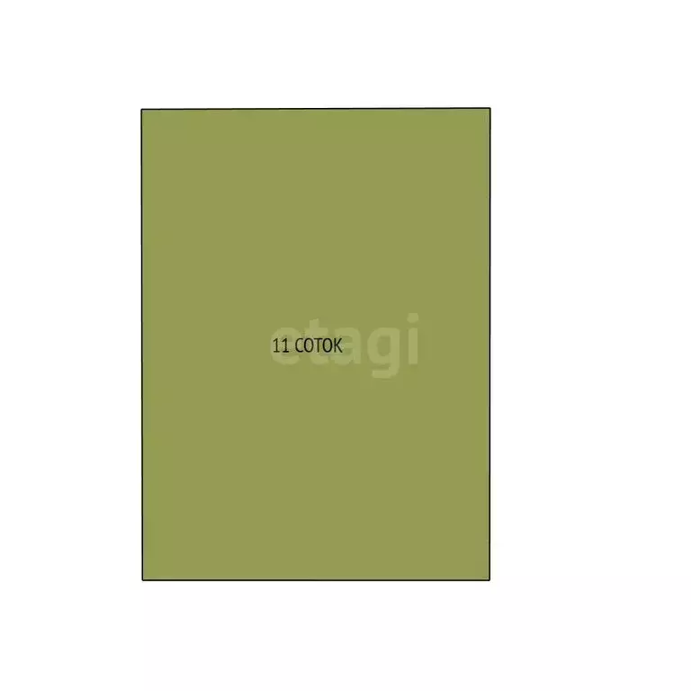 Участок в село Калинино, Вишнёвая улица (11.5 м) - Фото 0