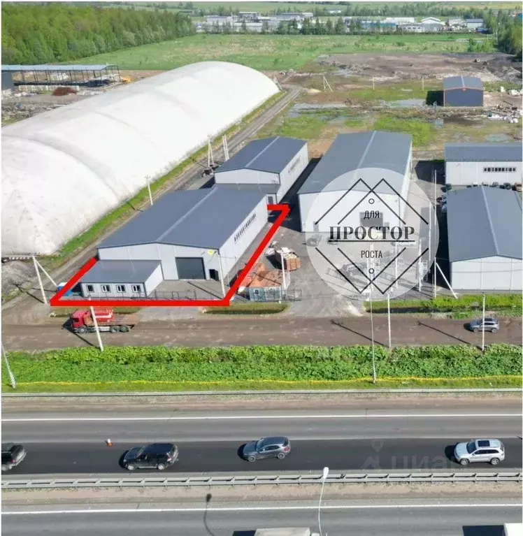 Производственное помещение в Ленинградская область, Всеволожский ... - Фото 1