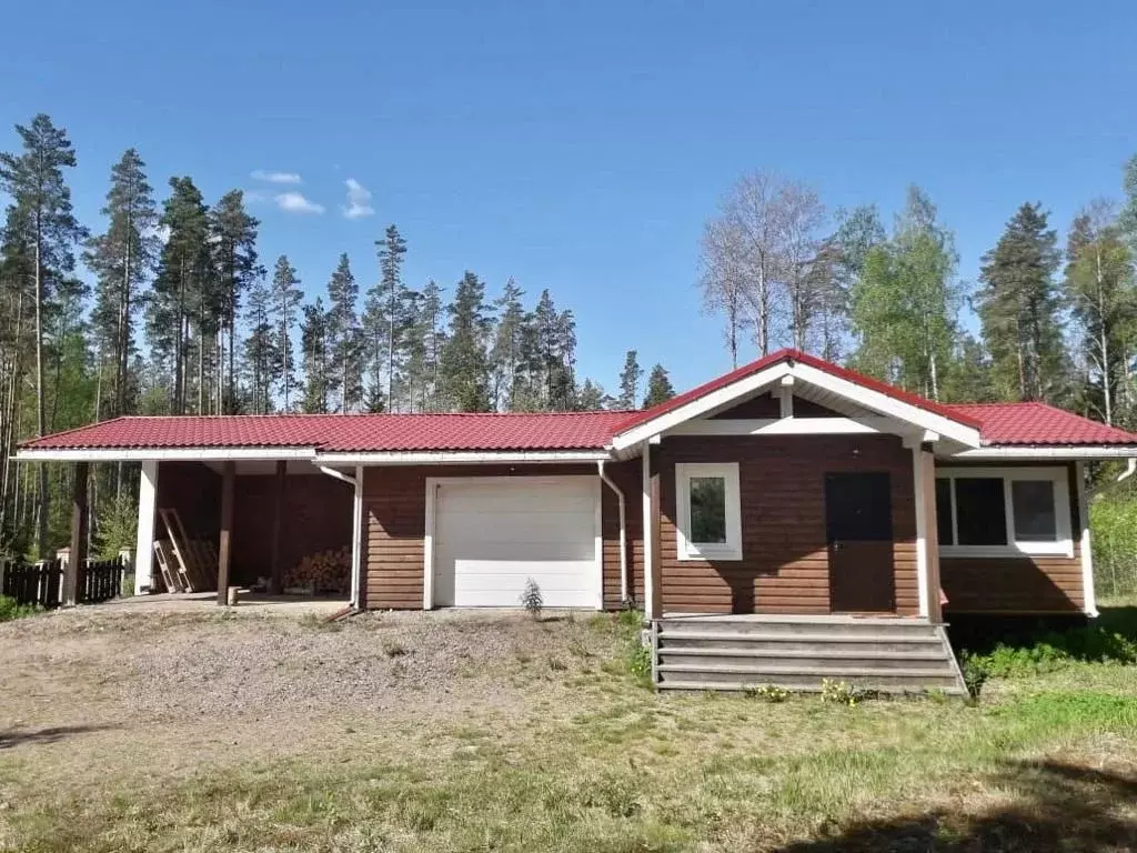 Дом в Ленинградская область, Выборгский район, Приморское городское ... - Фото 1