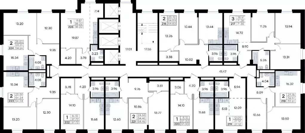 2-к кв. Приморский край, Владивосток ул. Тухачевского, 80 (54.24 м) - Фото 2
