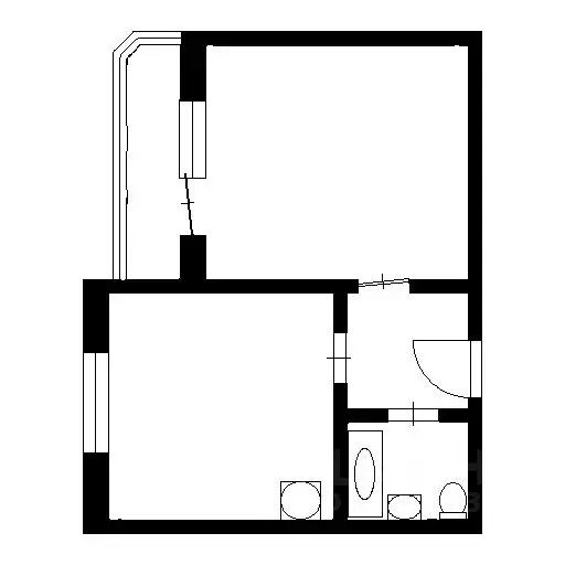 1-к кв. Новосибирская область, Новосибирск Родники мкр, ул. ... - Фото 2