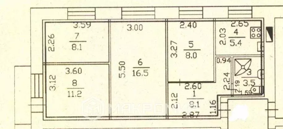 4-к кв. Орловская область, Орел Солнцевская ул., 8 (60.8 м) - Фото 0