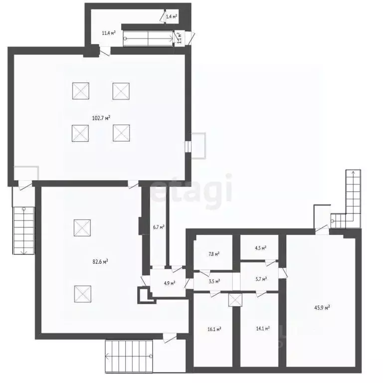 Помещение свободного назначения в Тюменская область, Тюмень ул. ... - Фото 2