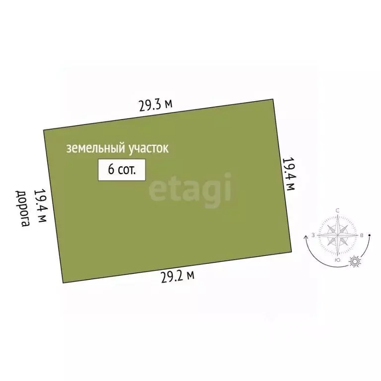 Участок в Крым, Симферополь ул. Шималий, 53 (6.0 сот.) - Фото 1
