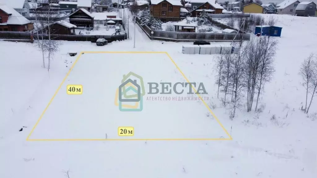 Участок в Ленинградская область, Приозерский район, Сосновское с/пос, ... - Фото 1