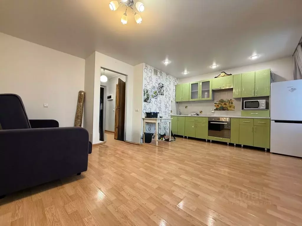 Студия Кировская область, Киров ул. Чистопрудненская, 1А/1 (29.0 м) - Фото 2