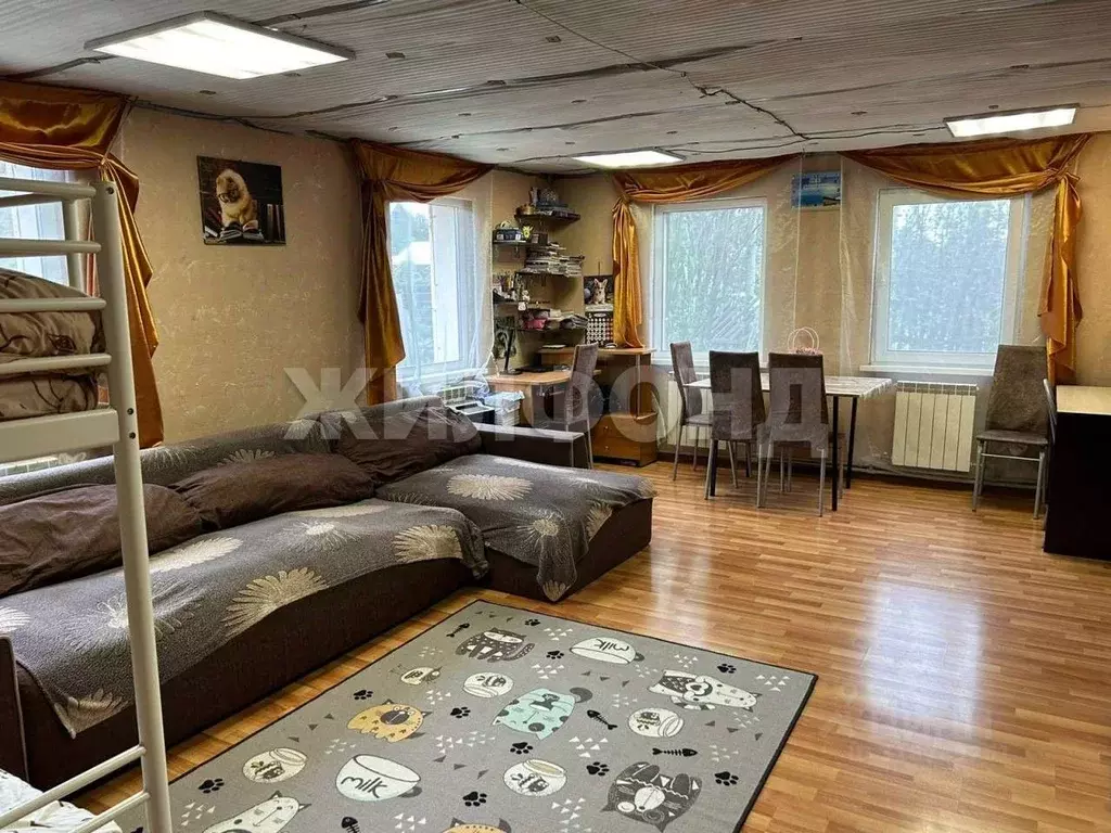 Дом в Новосибирская область, Мошковский район, с. Сокур ул. Чапаева ... - Фото 0