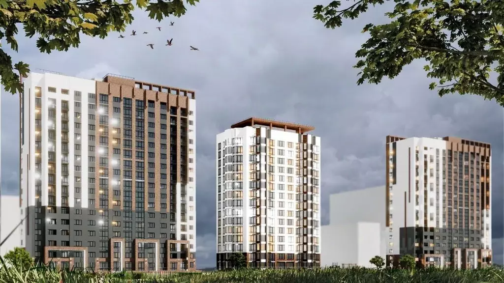 Студия Воронежская область, Воронеж 8 Элемент жилой комплекс (16.72 м) - Фото 2