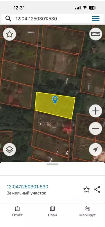 Участок в Марий Эл, Йошкар-Ола ул. Западная, 11 (6.35 сот.) - Фото 2