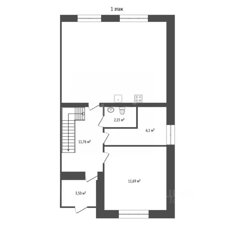 5-к кв. Башкортостан, Уфимский район, с. Чесноковка ул. Коперника, 16 ... - Фото 1