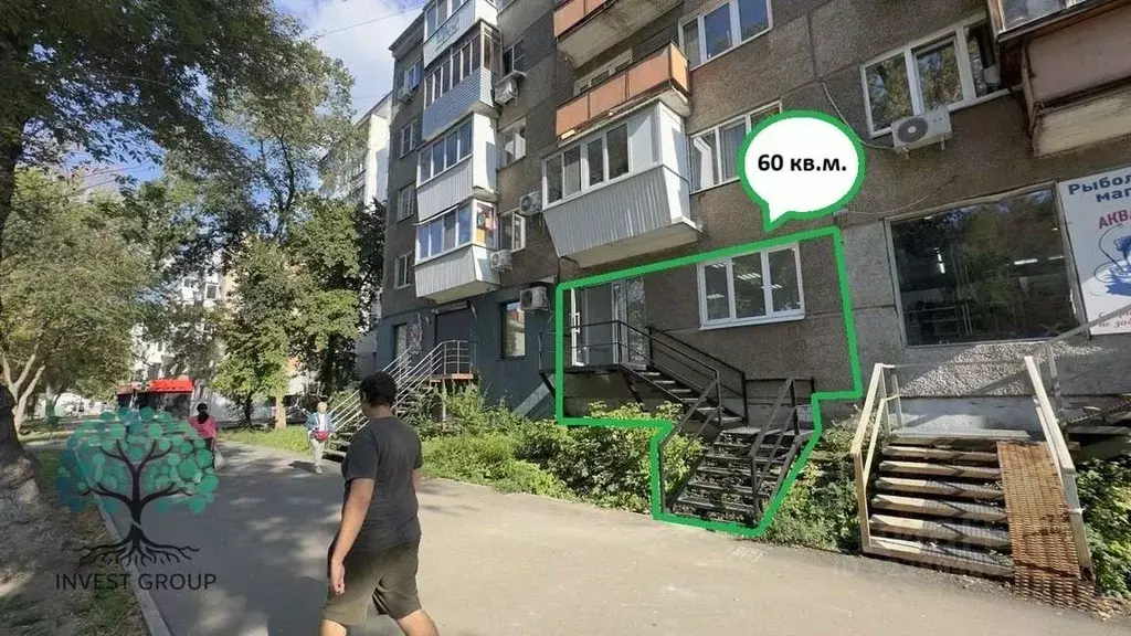 Торговая площадь в Самарская область, Самара ул. Мичурина, 139 (60 м) - Фото 1