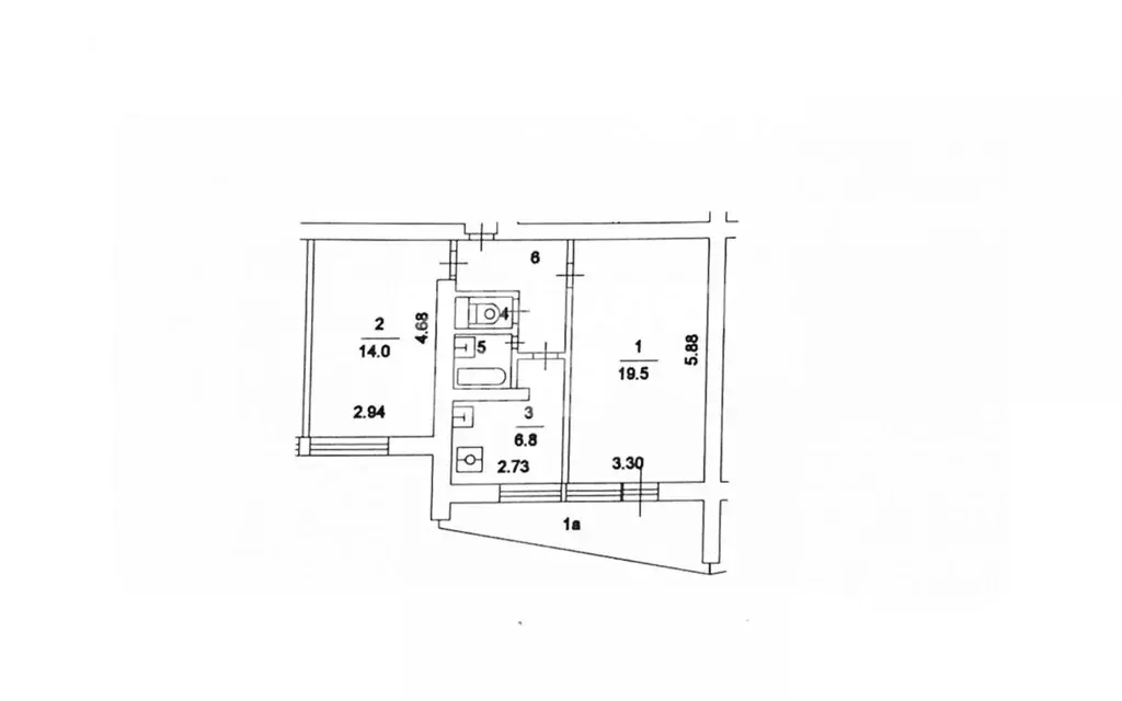 2-к кв. Москва Большая Андроньевская ул., 20 (48.6 м) - Фото 1