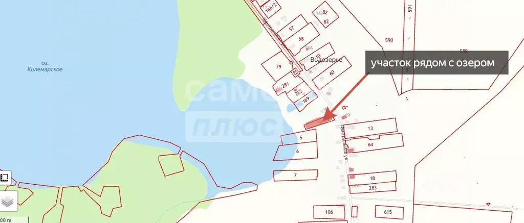 Участок в Марий Эл, Килемарский муниципальный округ, д. Водозерье ул. ... - Фото 2