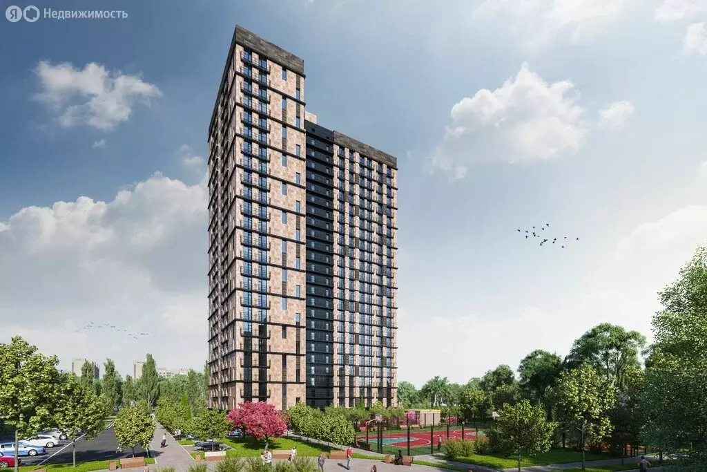 Квартира-студия: Ростов-на-Дону, Гарнизонный переулок, 1А (30 м) - Фото 1