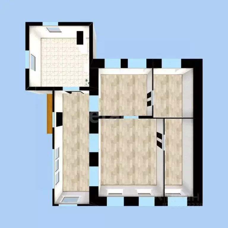 Дом в Башкортостан, Стерлитамакский район, с. Буриказганово ул. ... - Фото 2