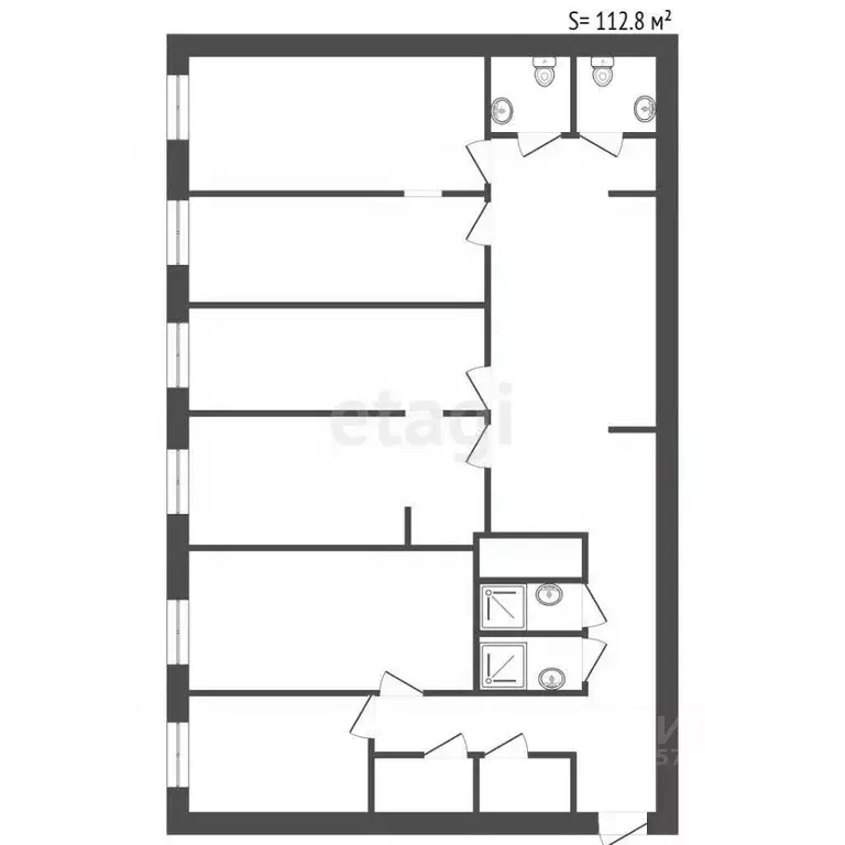 5-к кв. Санкт-Петербург Гороховая ул., 32 (112.8 м) - Фото 2