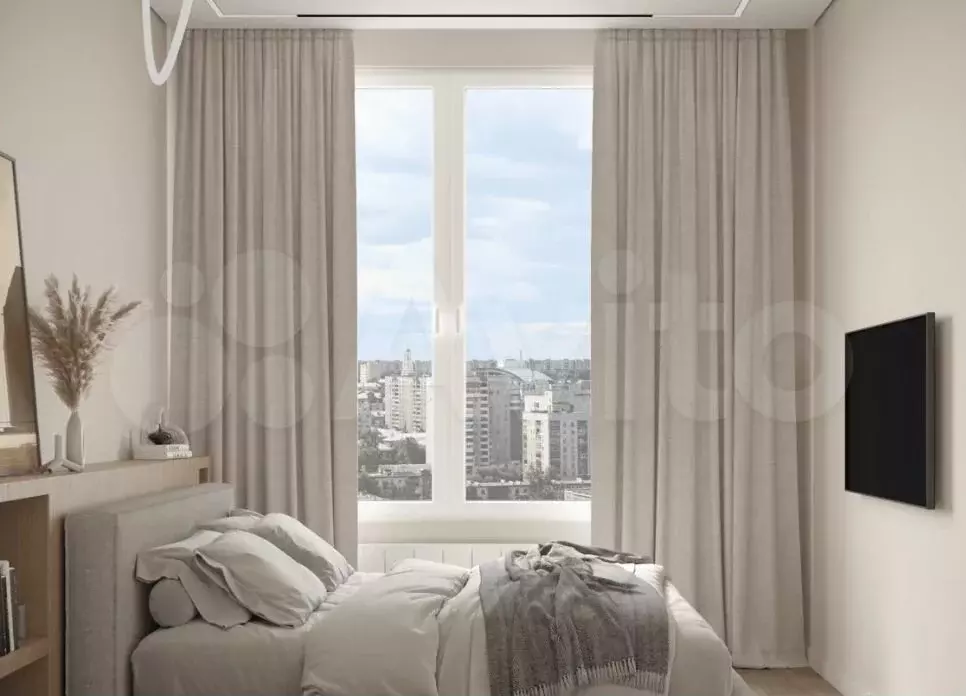 Квартира-студия, 45,7 м, 8/19 эт. - Фото 1