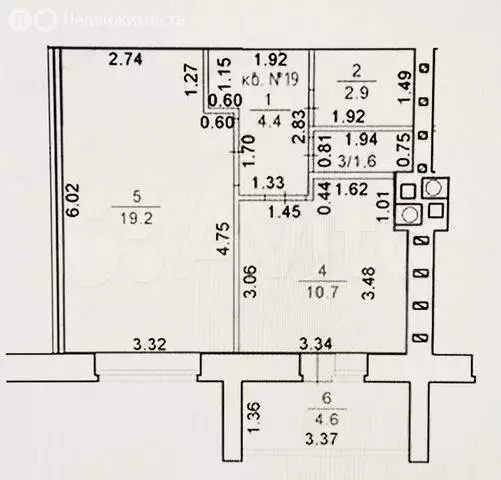 1-комнатная квартира: деревня Магалинщина, Садовая улица, 47Б (43.4 м) - Фото 1