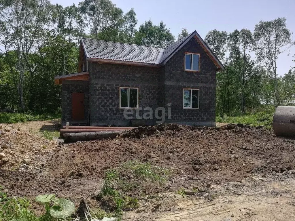 Дом в Сахалинская область, Анивский городской округ, с. Троицкое ул. ... - Фото 1