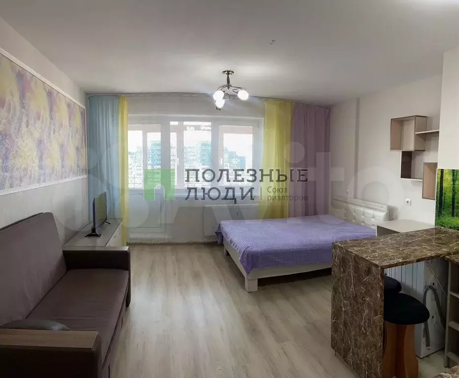 Квартира-студия, 31 м, 16/18 эт. - Фото 1