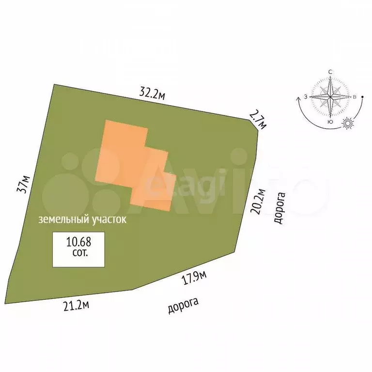 Дом 80 м на участке 10,7 сот. - Фото 1