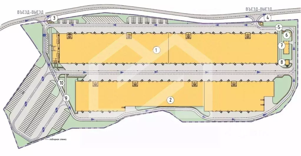 Склад в Московская область, Домодедово городской округ, д. Заболотье ... - Фото 2