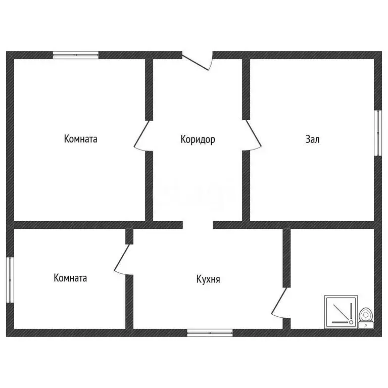 Дом в Смоленский район, Верх-Обский сельсовет, посёлок Молочный, ... - Фото 2