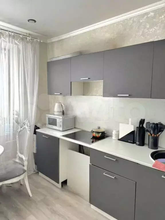 1-к. квартира, 36,8 м, 1/9 эт. - Фото 1