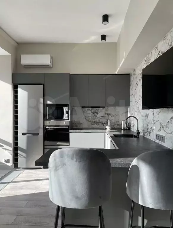 Квартира-студия, 38 м, 6/20 эт. - Фото 1