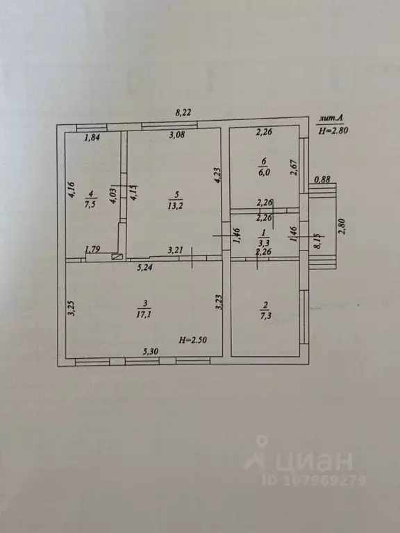Дом в Краснодарский край, Темрюк ул. Бувина, 125Б (68 м) - Фото 2
